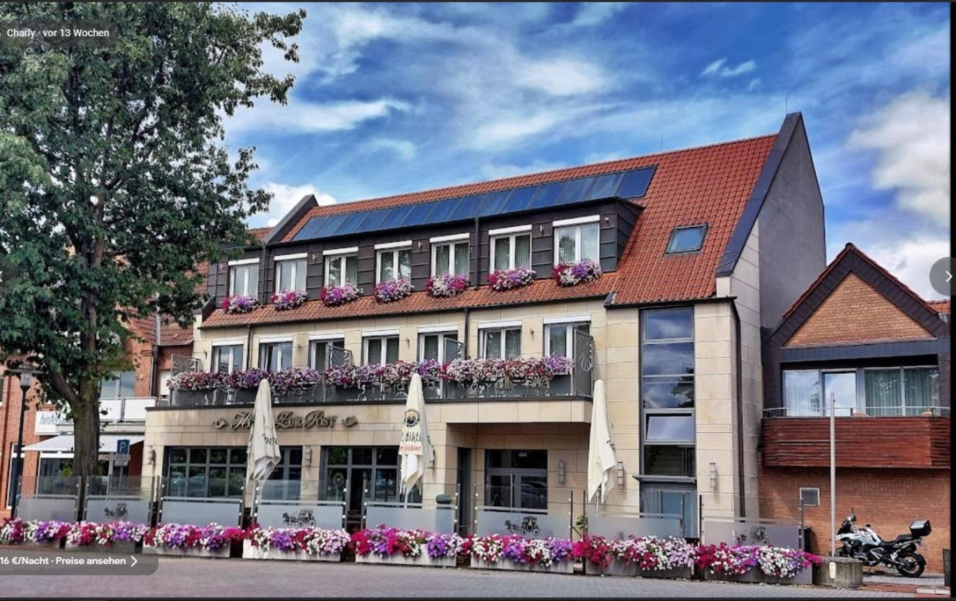 Hotel Zur Post Wettringen  Luaran gambar