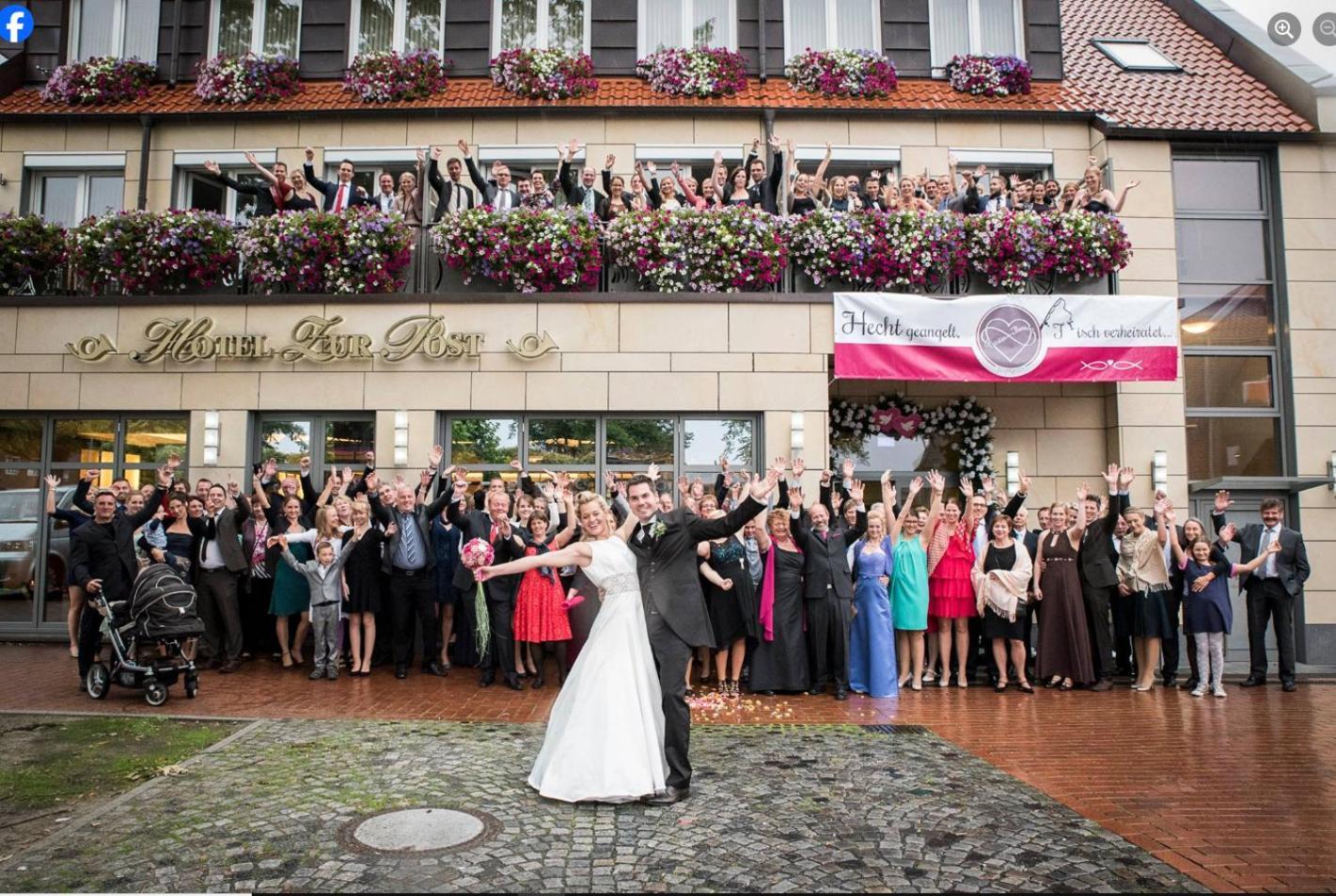 Hotel Zur Post Wettringen  Luaran gambar